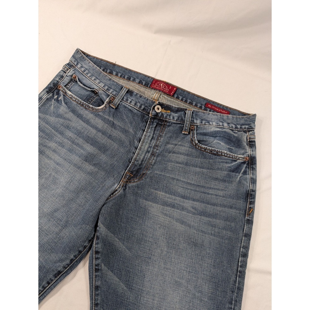 Lucky‎ Brand 361 Men's Vintage Straight Flex Fit Blue Jeans 36x30 True Size